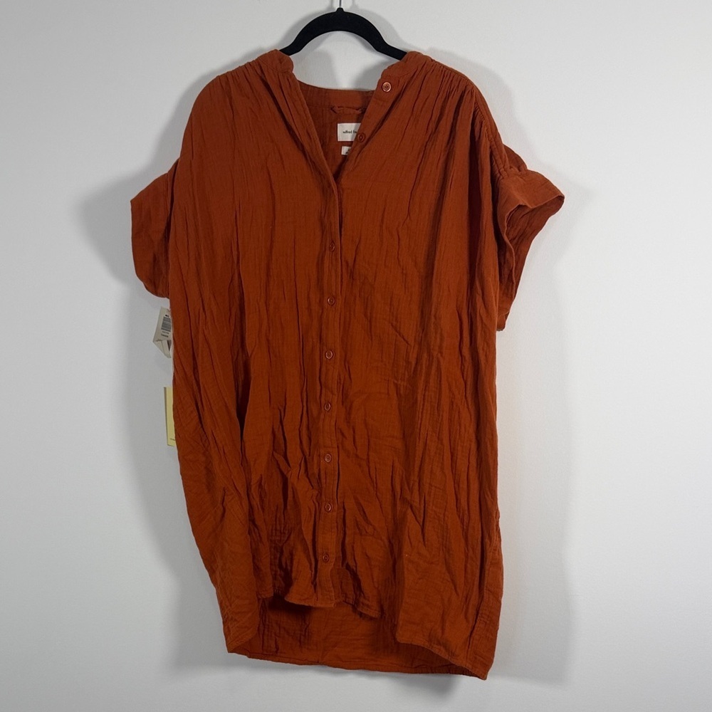NWT Wilfred Tahoe Dress Copper Red - Missing Belt - Picture 4 of 11